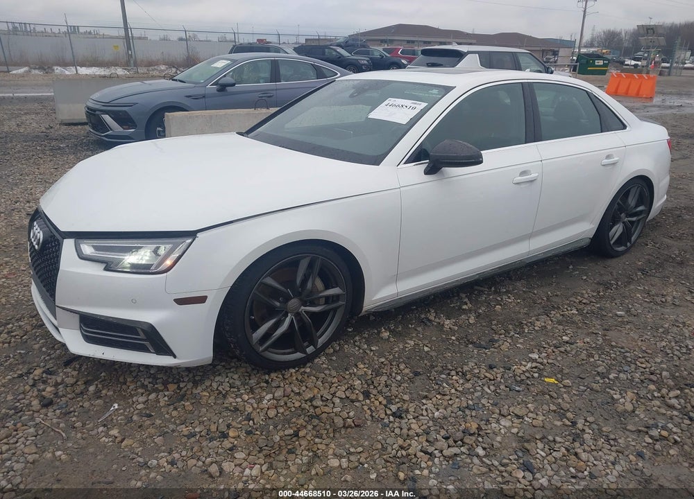 2017 AUDI A4 PREMIUM VIN: WAUENAF43HN040642