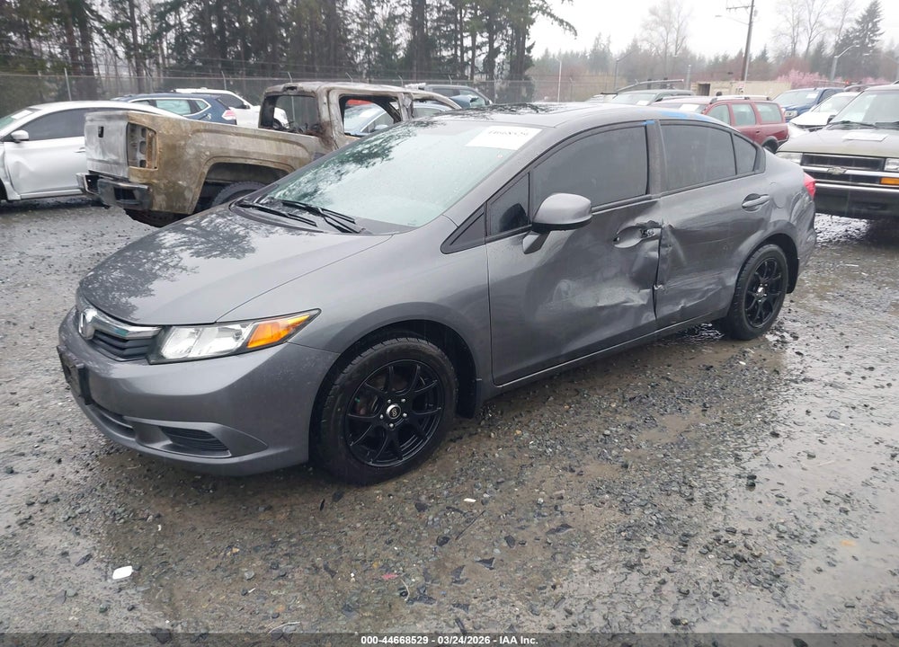 2012 HONDA CIVIC EX VIN: 2HGFB2F89CH526397