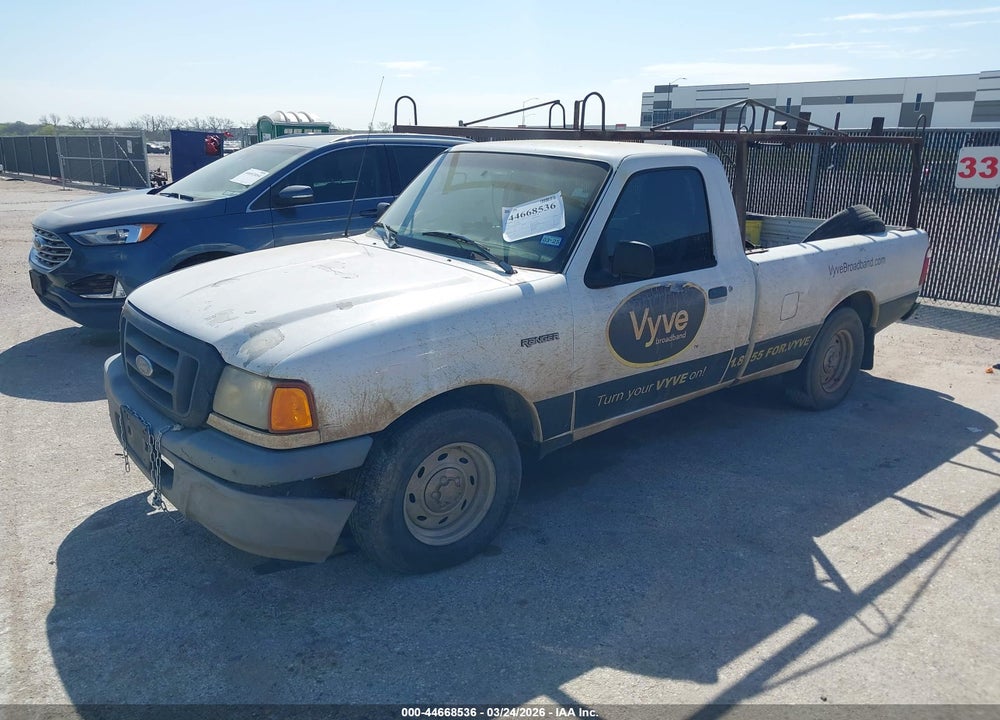 2004 FORD RANGER EDGE/XL/XLT VIN: 1FTYR10U94PA98167