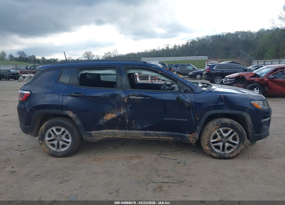 2017 JEEP NEW COMPASS SPORT 4X4 VIN: 3C4NJDAB0HT688848
