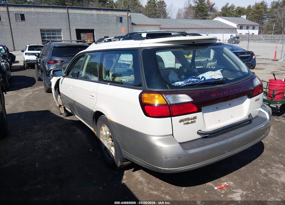 2001 SUBARU OUTBACK H6-3.0 VIN: 4S3BH896117645966