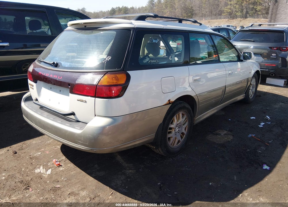 2001 SUBARU OUTBACK H6-3.0 VIN: 4S3BH896117645966