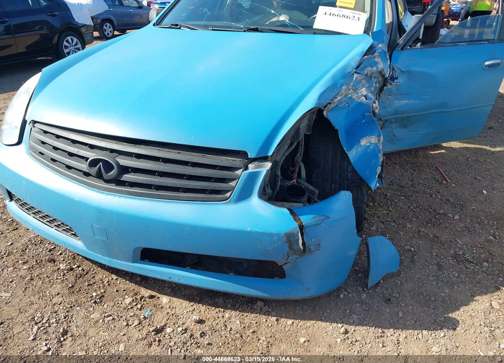 2006 INFINITI G35 VIN: JNKCV51E56M516361