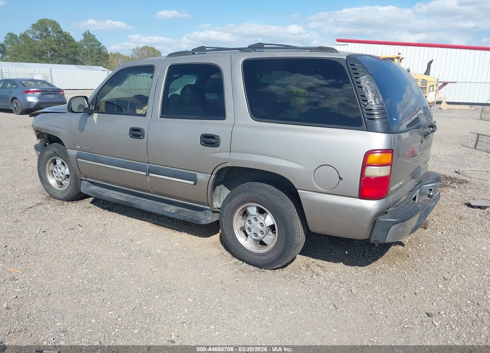 2003 CHEVROLET TAHOE LS VIN: 1GNEC13Z03R249211