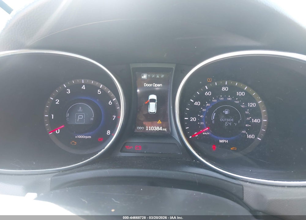 2014 HYUNDAI SANTA FE SPORT 2.0L TURBO VIN: 5XYZU3LA6EG189613