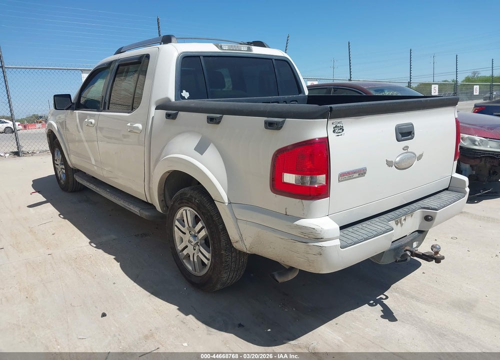 2008 FORD EXPLORER SPORT TRAC LIMITED VIN: 1FMEU33E68UA37797