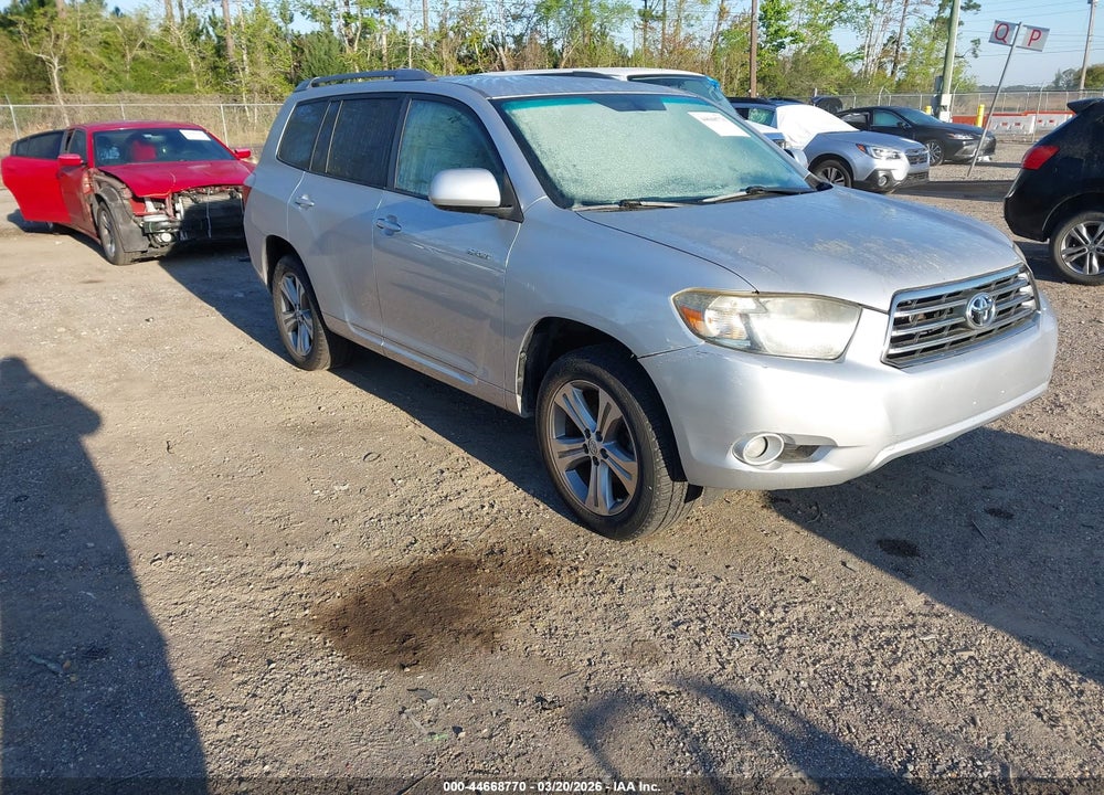 2008 TOYOTA HIGHLANDER SPORT VIN: JTEDS43A082006352