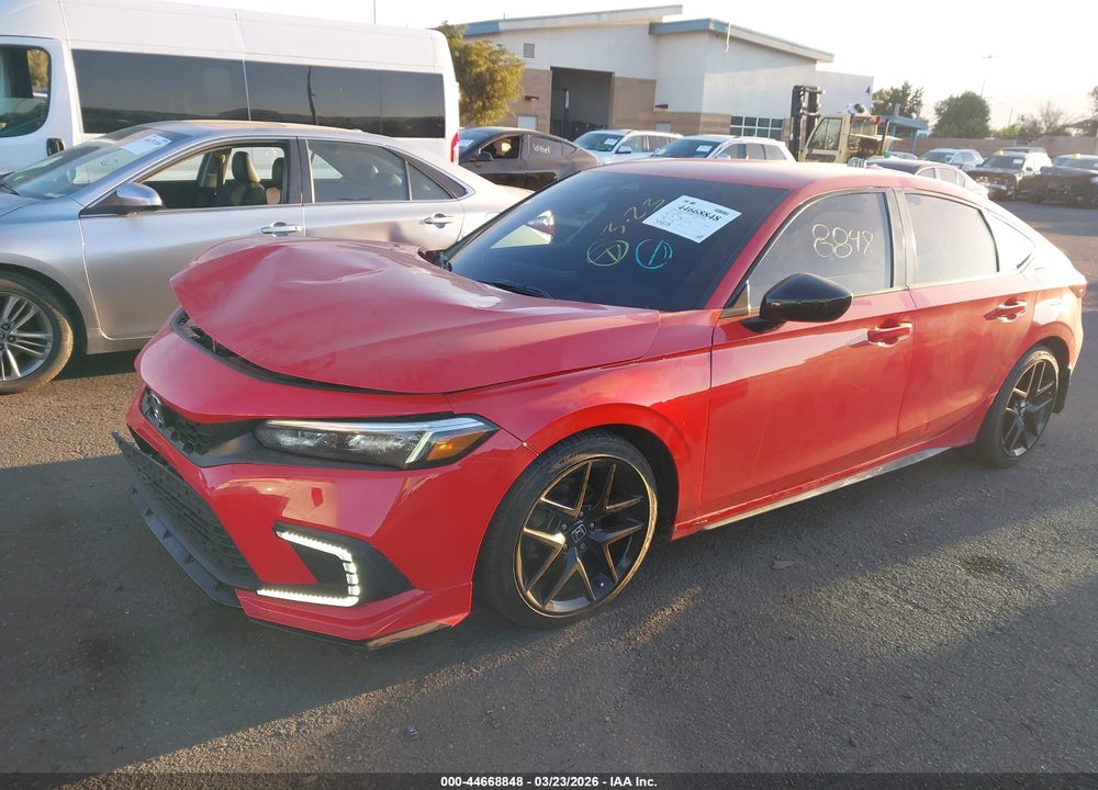 2022 HONDA CIVIC SPORT VIN: 19XFL2H82NE021714