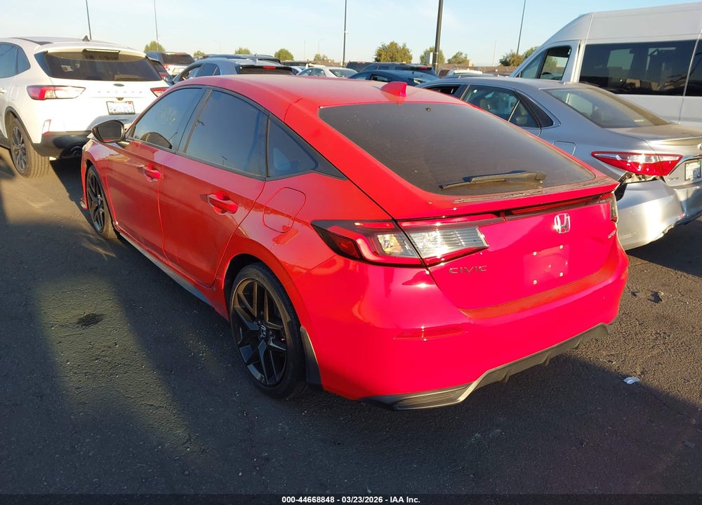 2022 HONDA CIVIC SPORT VIN: 19XFL2H82NE021714
