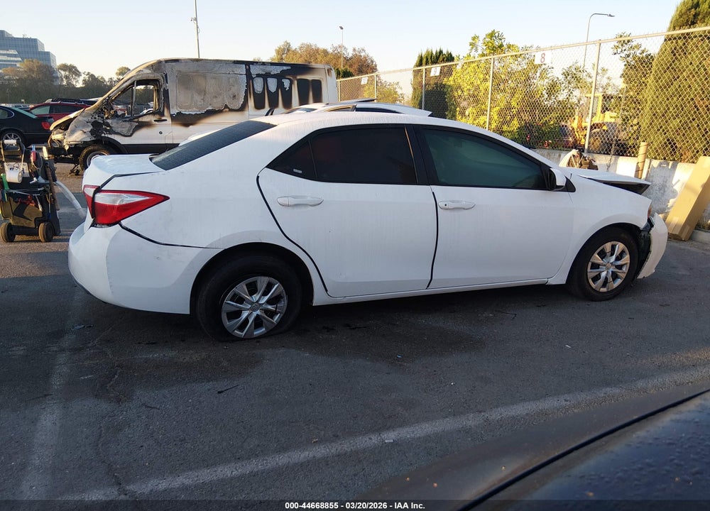 2016 TOYOTA COROLLA L VIN: 5YFBURHE4GP505315