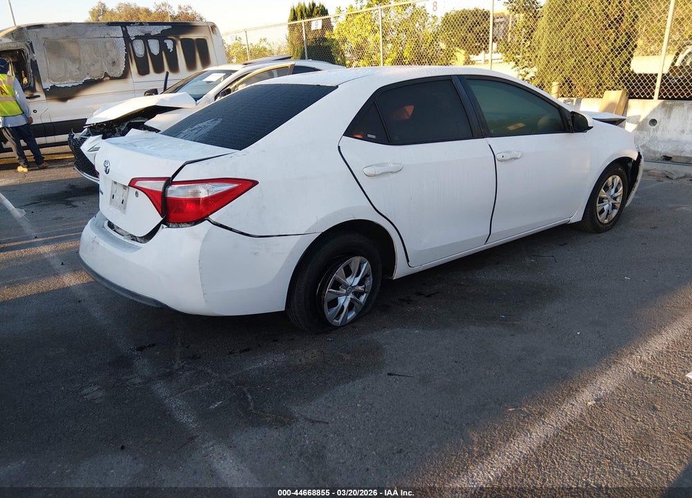 2016 TOYOTA COROLLA L VIN: 5YFBURHE4GP505315