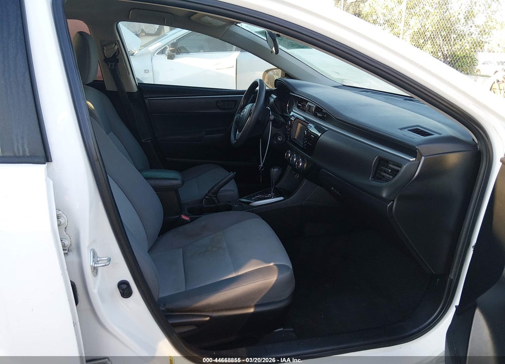 2016 TOYOTA COROLLA L VIN: 5YFBURHE4GP505315