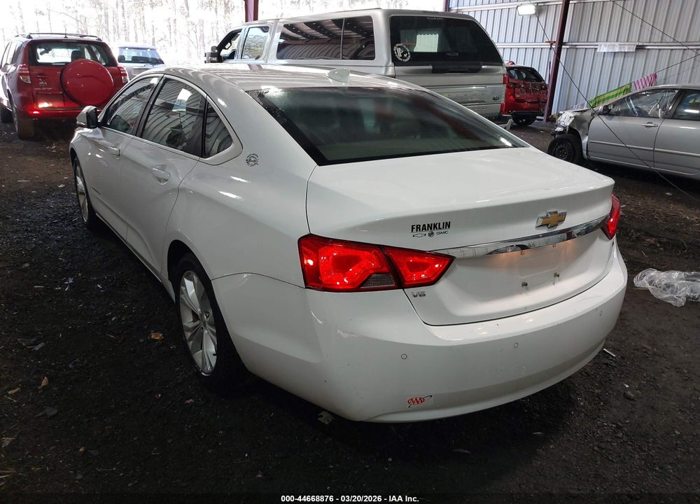 2015 CHEVROLET IMPALA 2LT VIN: 2G1125S35F9180375