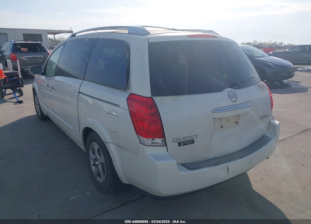 2008 NISSAN QUEST 3.5 S VIN: 5N1BV28U58N111084