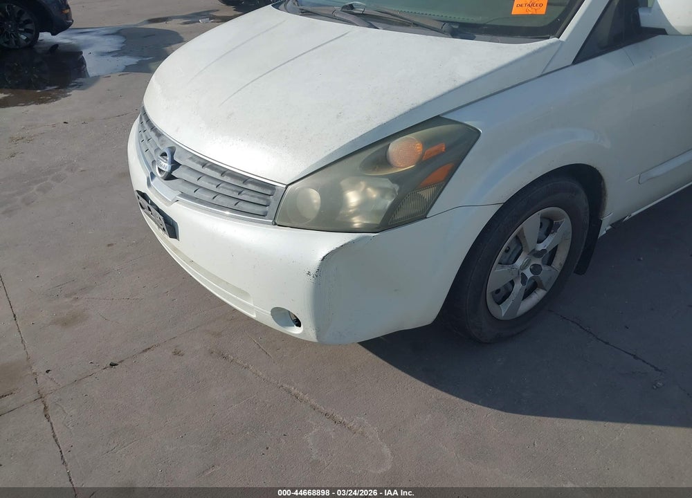 2008 NISSAN QUEST 3.5 S VIN: 5N1BV28U58N111084
