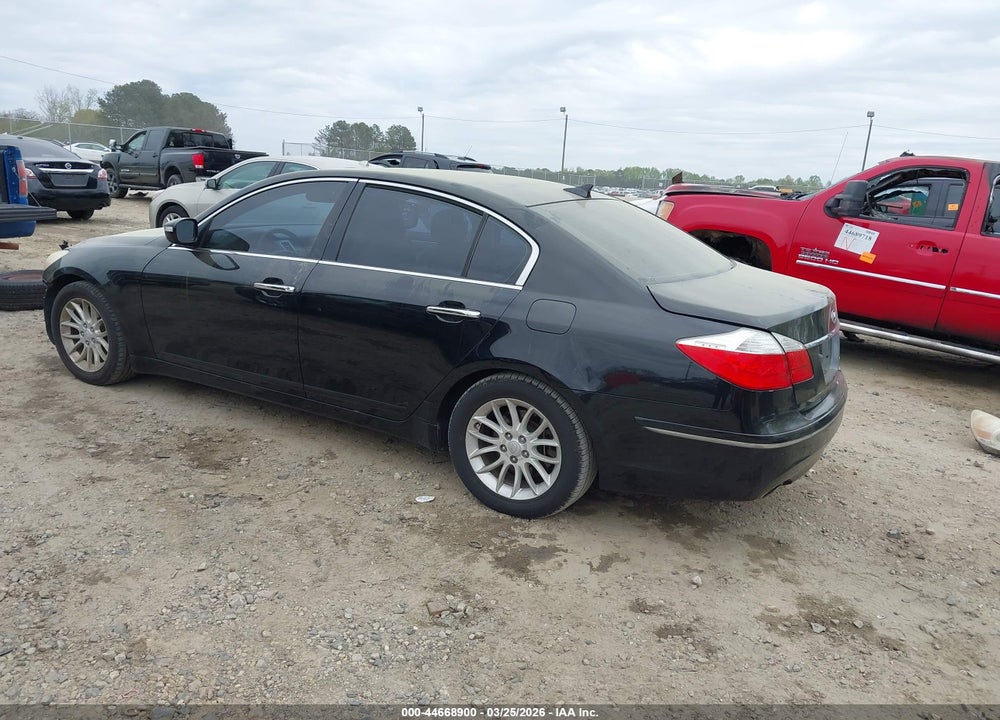 2011 HYUNDAI GENESIS 3.8 VIN: KMHGC4DE8BU117058