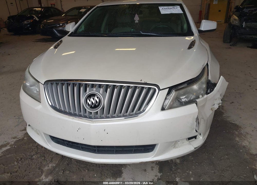 2010 BUICK LACROSSE CX VIN: 1G4GB5GG1AF284581