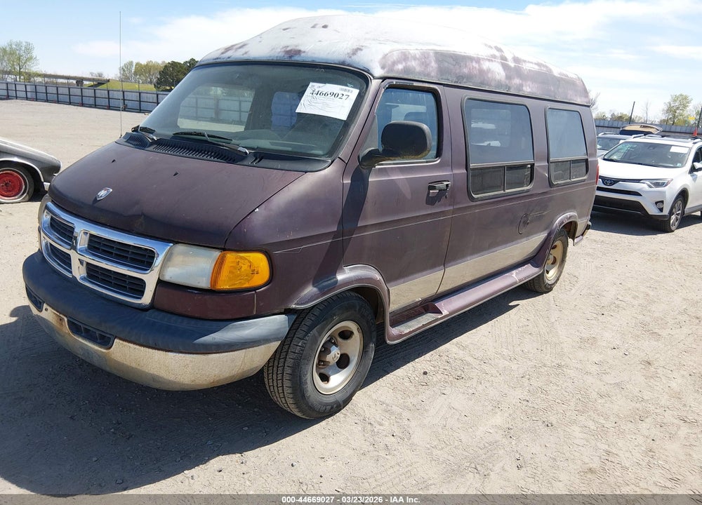2000 DODGE RAM VAN 1500 CONVERSION VIN: 2B6HB11ZXYK140801