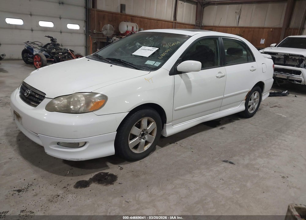 2006 TOYOTA COROLLA S VIN: 2T1BR32EX6C686541