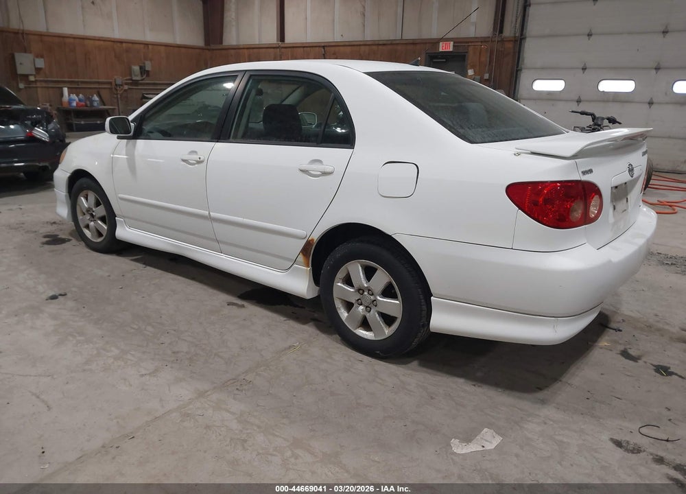 2006 TOYOTA COROLLA S VIN: 2T1BR32EX6C686541