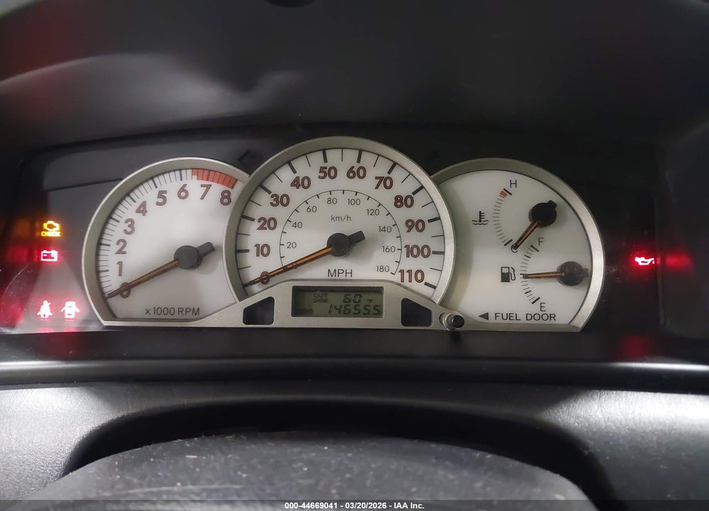2006 TOYOTA COROLLA S VIN: 2T1BR32EX6C686541