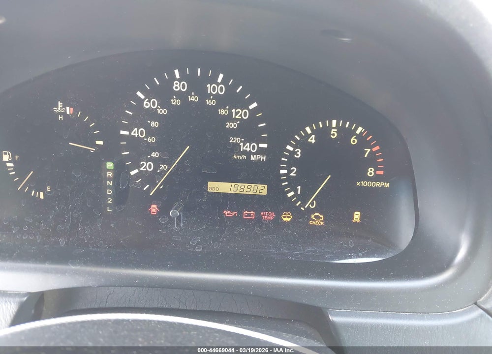 2002 LEXUS RX 300 VIN: JTJGF10UX20123603
