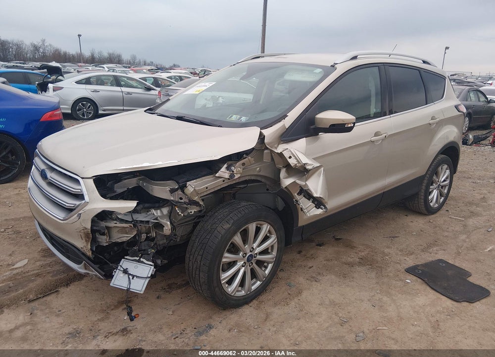 2017 FORD ESCAPE TITANIUM VIN: 1FMCU9JD3HUD86629