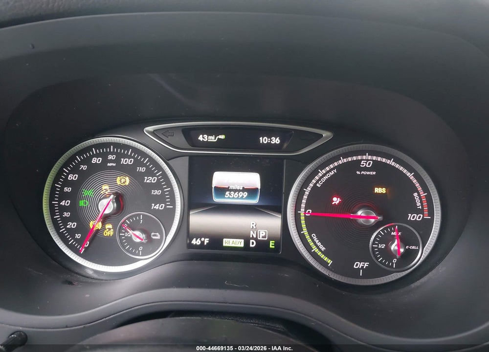 2016 MERCEDES-BENZ B 250E VIN: WDDVP9AB2GJ009797