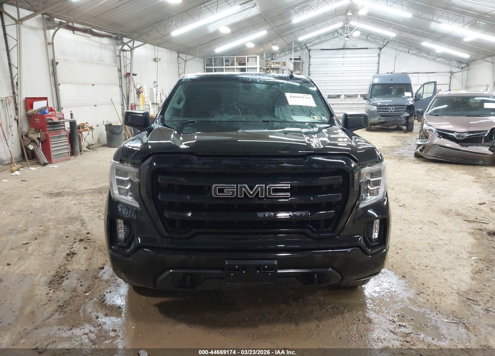 2021 GMC SIERRA 1500 4WD  SHORT BOX ELEVATION VIN: 3GTU9CED8MG194511
