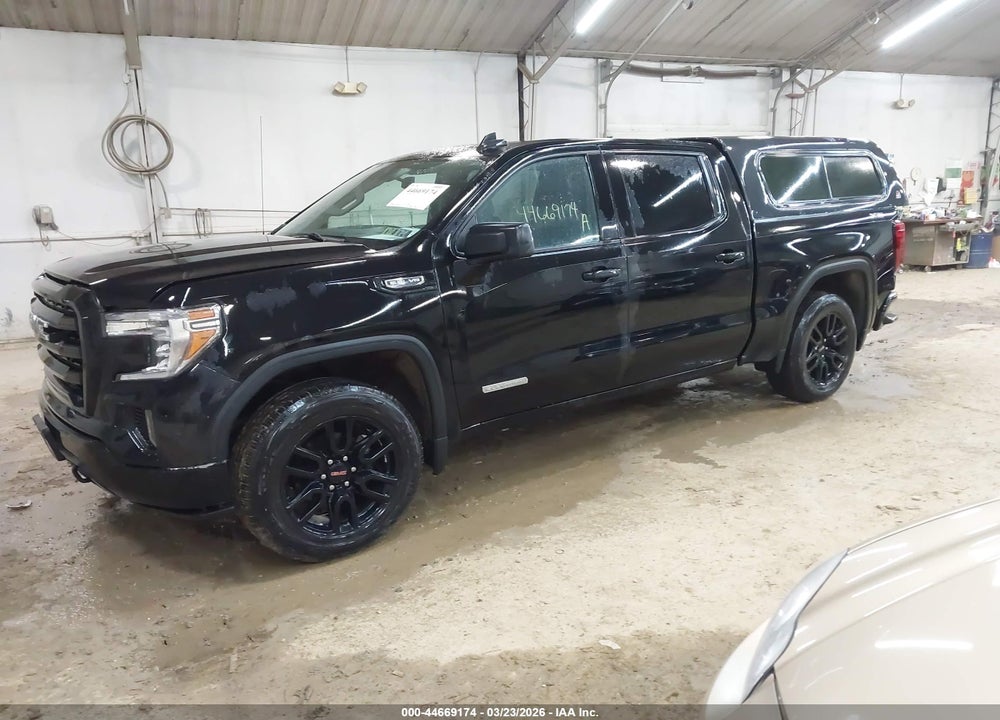 2021 GMC SIERRA 1500 4WD  SHORT BOX ELEVATION VIN: 3GTU9CED8MG194511