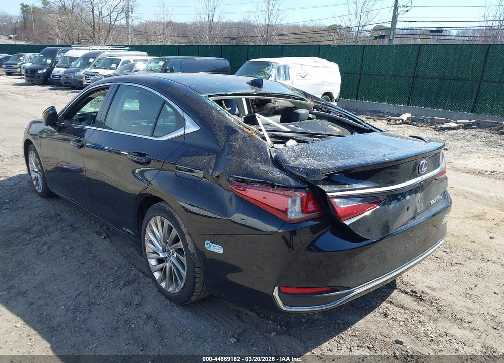 2019 LEXUS ES 300H LUXURY VIN: 58AB21B15KU002048
