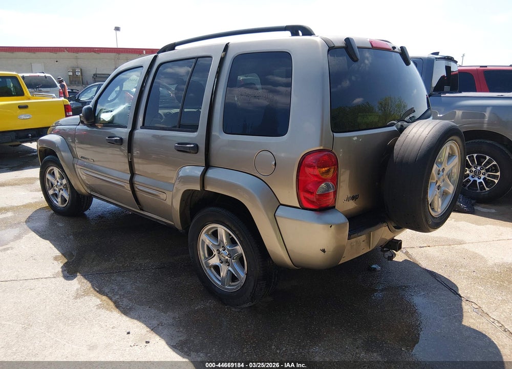 2003 JEEP LIBERTY LIMITED EDITION VIN: 1J4GK58K13W662872