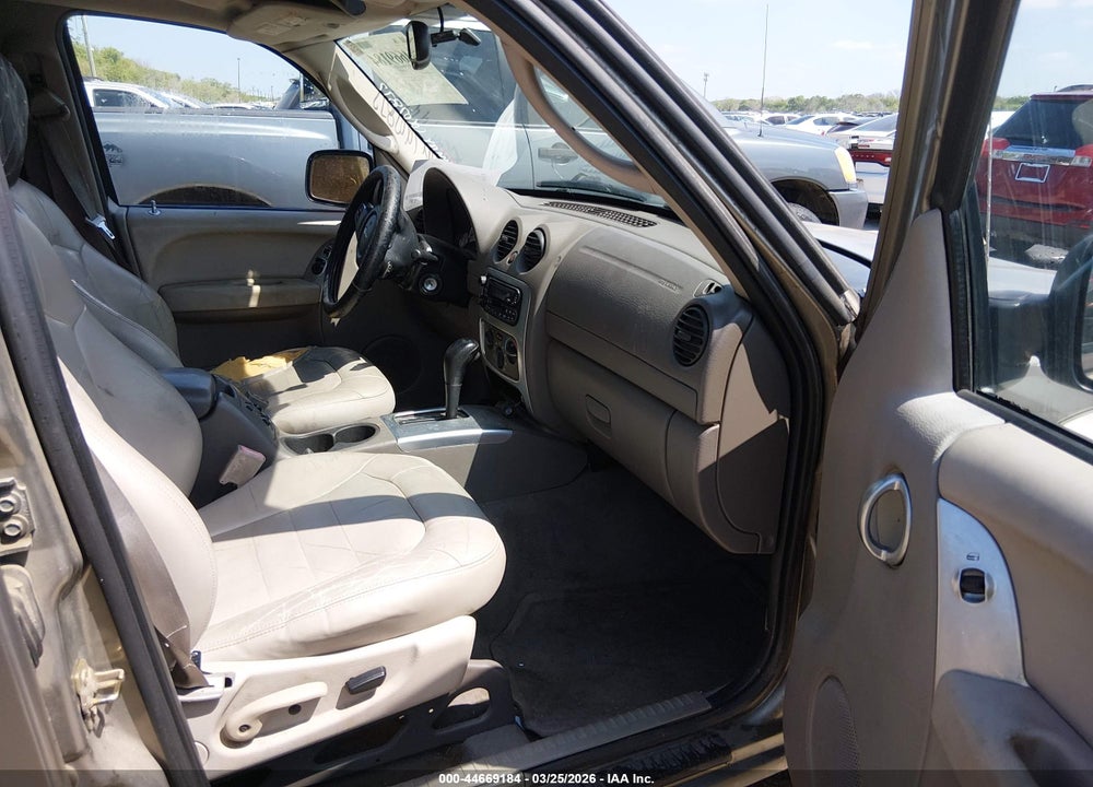 2003 JEEP LIBERTY LIMITED EDITION VIN: 1J4GK58K13W662872