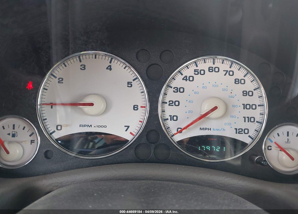 2003 JEEP LIBERTY LIMITED EDITION VIN: 1J4GK58K13W662872
