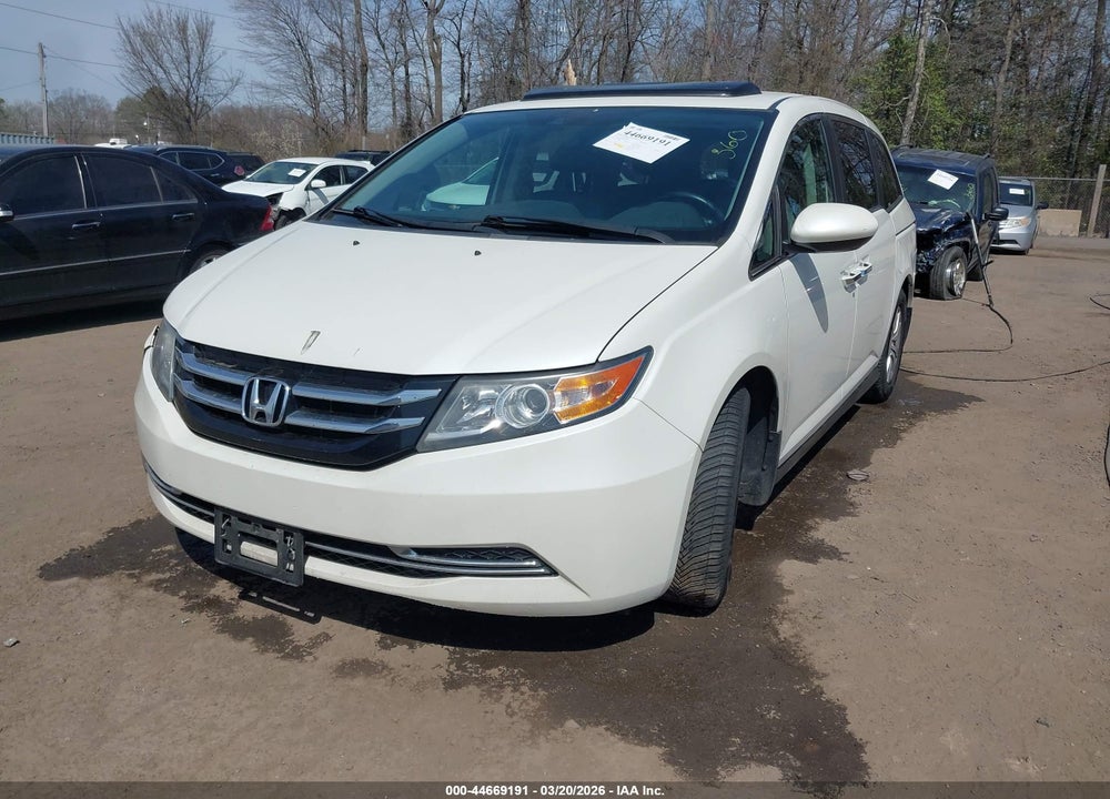 2016 HONDA ODYSSEY EX-L VIN: 5FNRL5H60GB139853