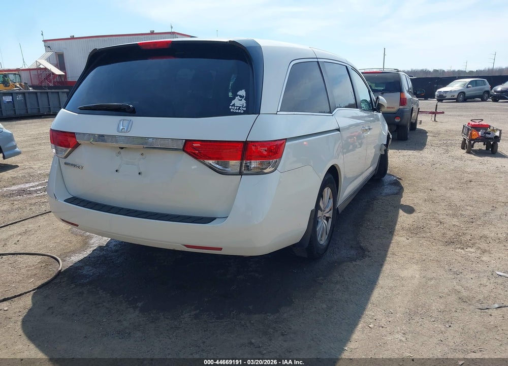 2016 HONDA ODYSSEY EX-L VIN: 5FNRL5H60GB139853