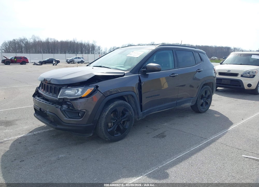 2021 JEEP COMPASS ALTITUDE FWD VIN: 3C4NJCBB9MT593739