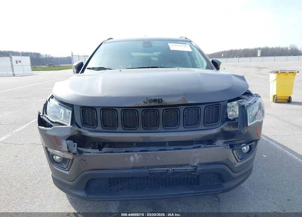 2021 JEEP COMPASS ALTITUDE FWD VIN: 3C4NJCBB9MT593739