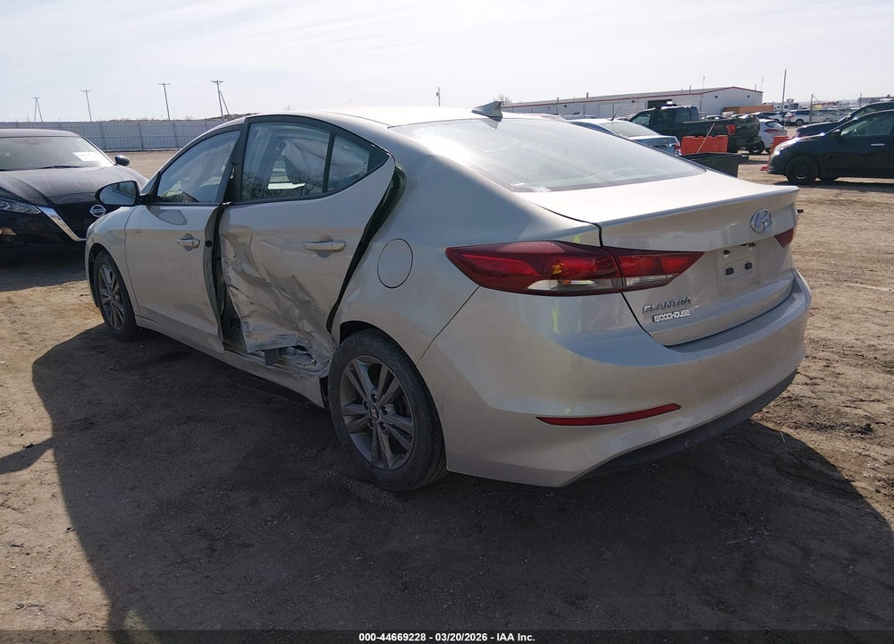 2018 HYUNDAI ELANTRA SEL VIN: KMHD84LF4JU536859