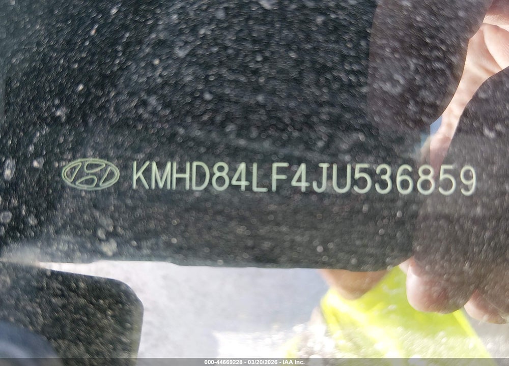 2018 HYUNDAI ELANTRA SEL VIN: KMHD84LF4JU536859
