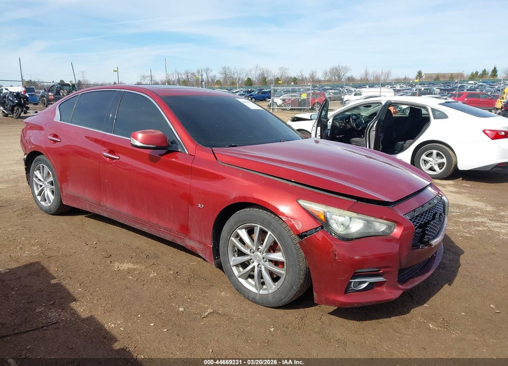 2014 INFINITI Q50 PREMIUM VIN: JN1BV7AR9EM703115