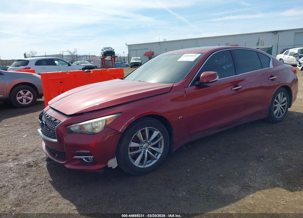2014 INFINITI Q50 PREMIUM VIN: JN1BV7AR9EM703115