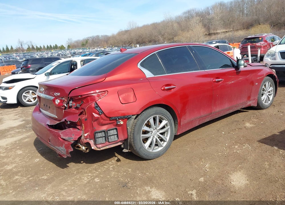 2014 INFINITI Q50 PREMIUM VIN: JN1BV7AR9EM703115