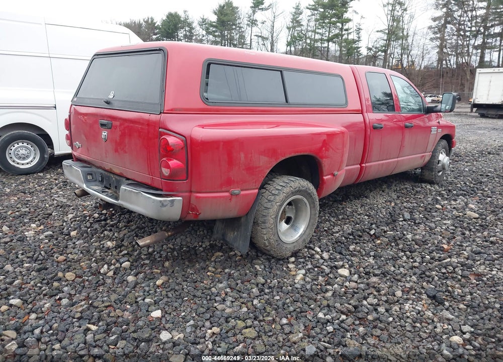 2008 DODGE RAM 3500 SLT VIN: 3D7ML48D28G134030
