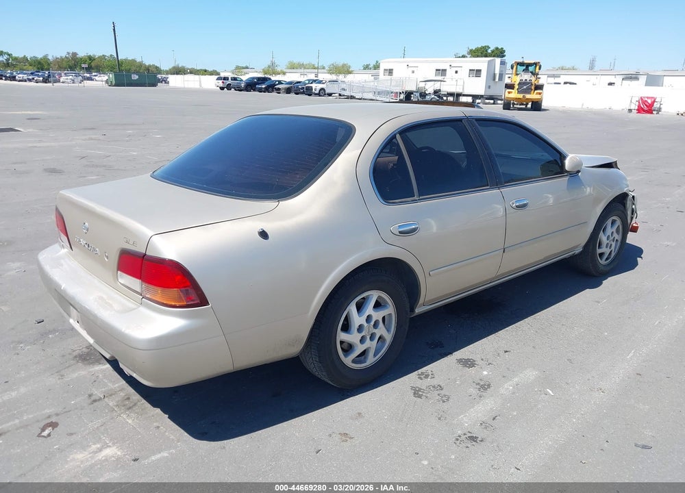 1999 NISSAN MAXIMA GLE/GXE/SE/SE-L VIN: JN1CA21D4XT225878