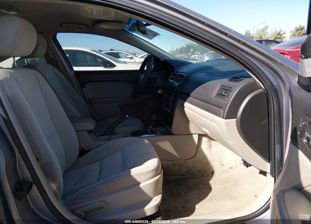 2007 FORD FUSION SE VIN: 3FAHP07117R279262