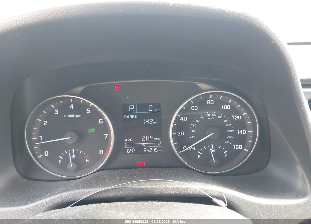 2017 HYUNDAI ELANTRA SE VIN: KMHD84LF8HU192298