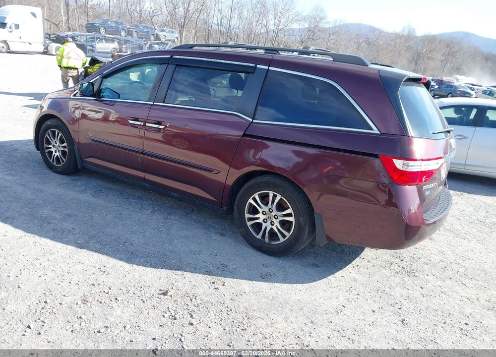 2012 HONDA ODYSSEY EX-L VIN: 5FNRL5H6XCB040094