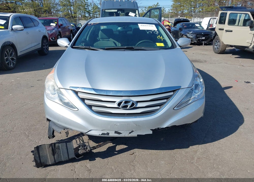 2014 HYUNDAI SONATA GLS VIN: 5NPEB4AC2EH860749