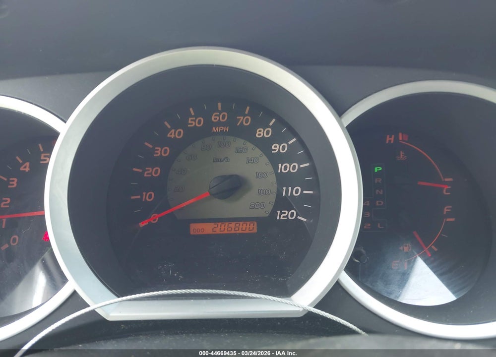 2009 TOYOTA TACOMA BASE V6 VIN: 3TMMU52N29M009790